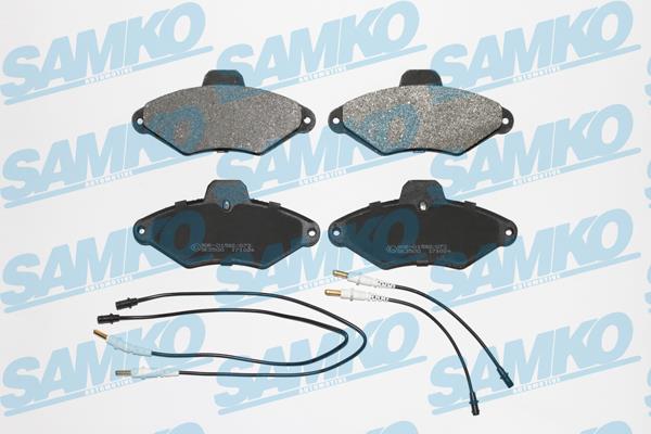 Samko 5SP487 Brake Pad Set, disc brake 5SP487