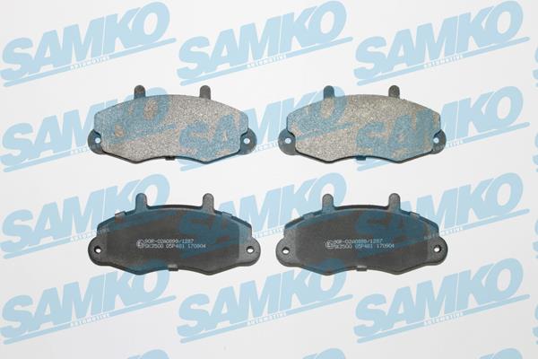 Samko 5SP481 Brake Pad Set, disc brake 5SP481