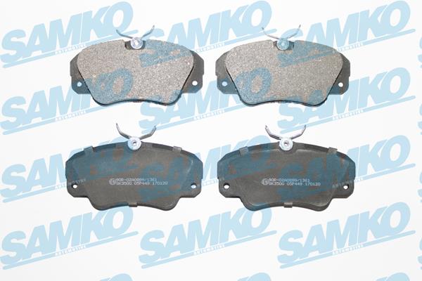 Samko 5SP449 Brake Pad Set, disc brake 5SP449