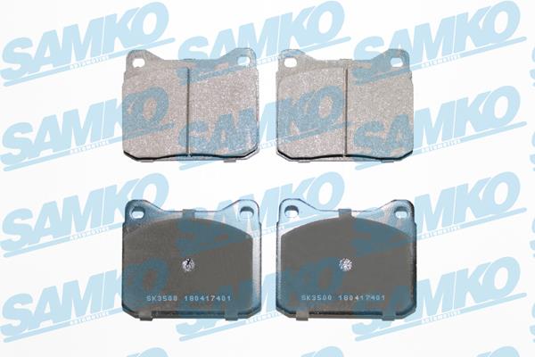 Samko 5SP401 Brake Pad Set, disc brake 5SP401