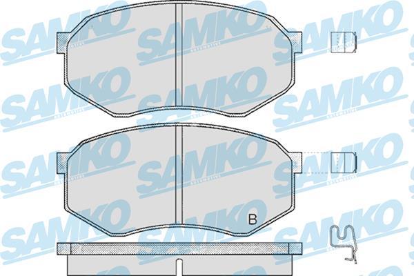 Samko 5SP374 Brake Pad Set, disc brake 5SP374