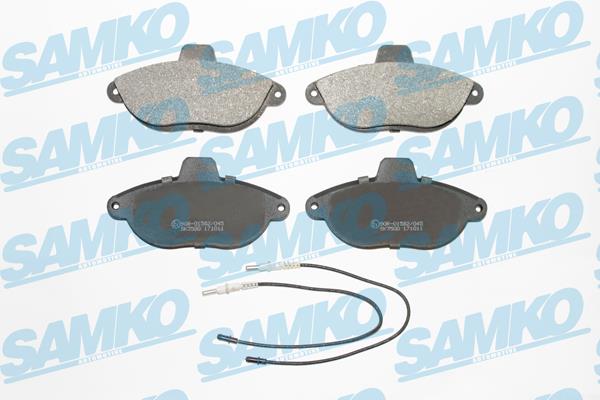 Samko 5SP346 Brake Pad Set, disc brake 5SP346