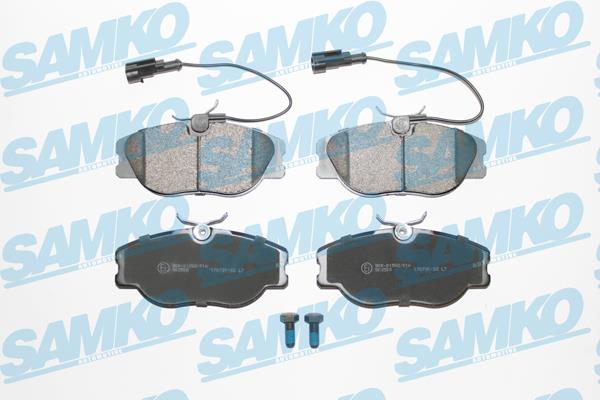 Samko 5SP344 Brake Pad Set, disc brake 5SP344