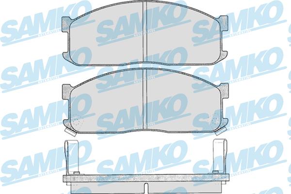 Samko 5SP335 Brake Pad Set, disc brake 5SP335