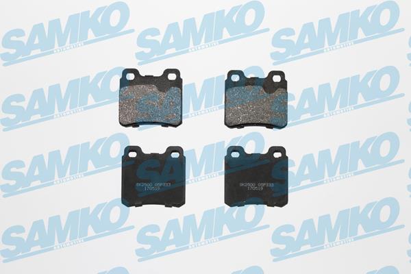Samko 5SP333 Brake Pad Set, disc brake 5SP333