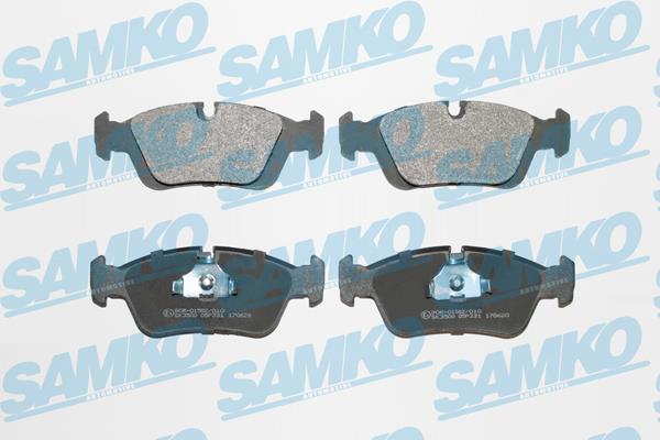 Samko 5SP331 Brake Pad Set, disc brake 5SP331