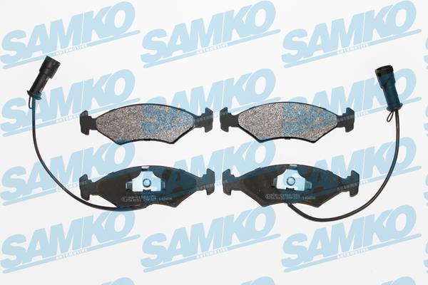 Samko 5SP327 Brake Pad Set, disc brake 5SP327