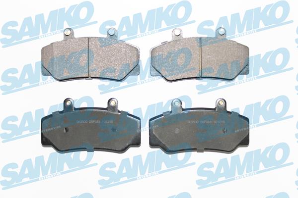 Samko 5SP318 Brake Pad Set, disc brake 5SP318