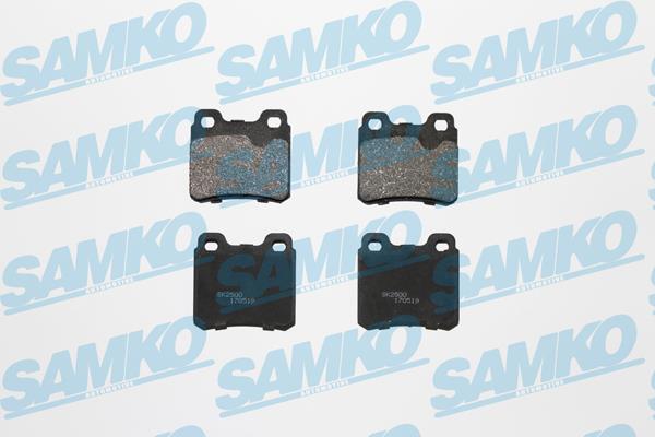 Samko 5SP317 Brake Pad Set, disc brake 5SP317