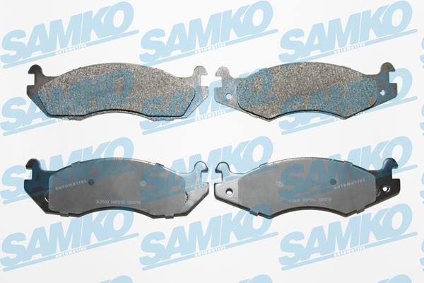 Samko 5SP312 Brake Pad Set, disc brake 5SP312