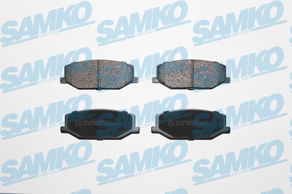 Samko 5SP290 Brake Pad Set, disc brake 5SP290