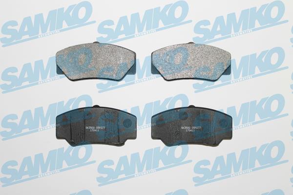 Samko 5SP277 Brake Pad Set, disc brake 5SP277