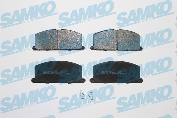 Samko 5SP268 Brake Pad Set, disc brake 5SP268