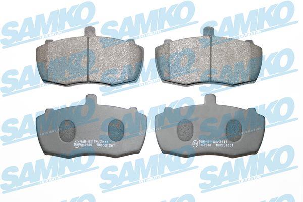 Samko 5SP261 Brake Pad Set, disc brake 5SP261
