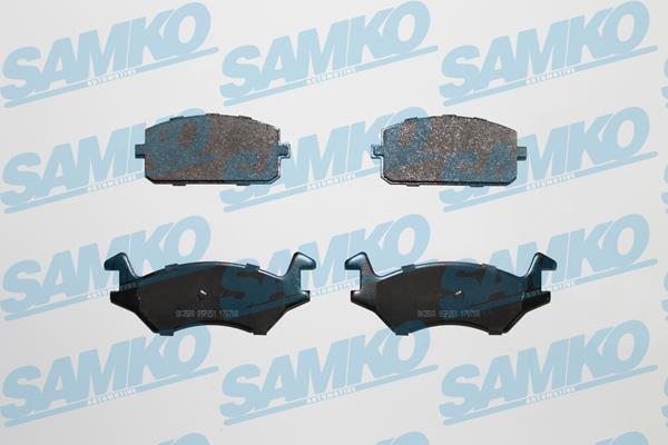 Samko 5SP251 Brake Pad Set, disc brake 5SP251