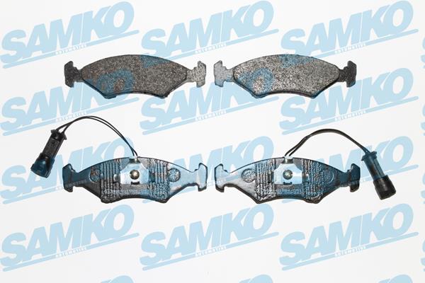 Samko 5SP242 Brake Pad Set, disc brake 5SP242