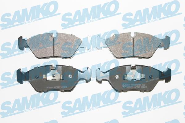 Samko 5SP237 Brake Pad Set, disc brake 5SP237