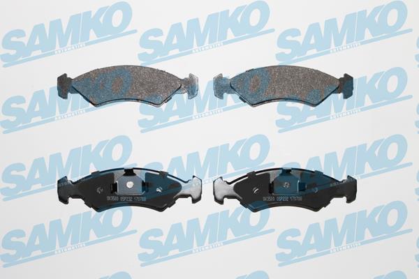 Samko 5SP232 Brake Pad Set, disc brake 5SP232