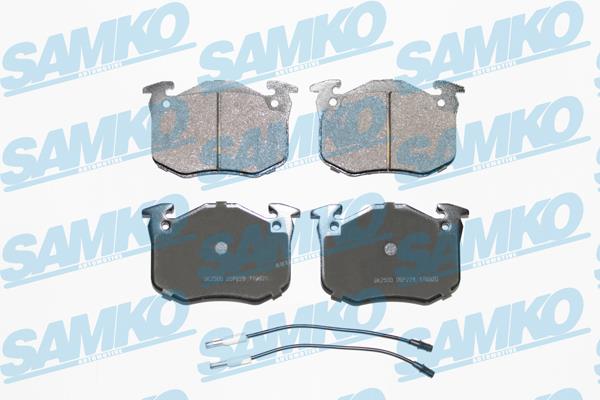 Samko 5SP228 Brake Pad Set, disc brake 5SP228