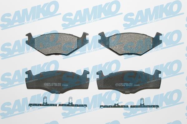 Samko 5SP225 Brake Pad Set, disc brake 5SP225