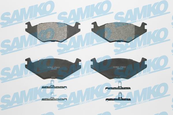 Samko 5SP223 Brake Pad Set, disc brake 5SP223