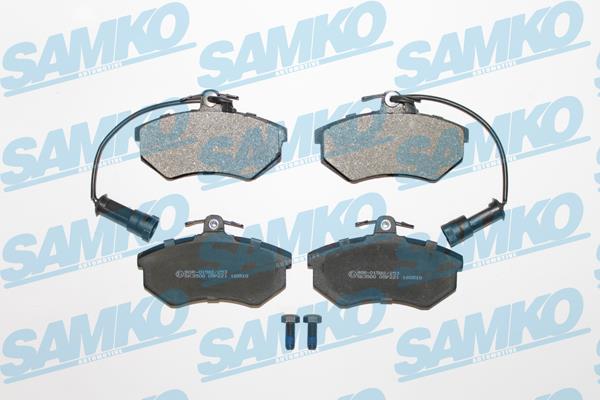 Brake pad Audi 80: 5SP221 Samko Brake pad set