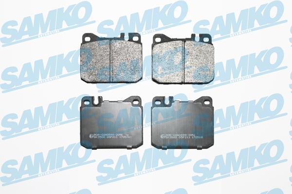 Samko 5SP211 Brake Pad Set, disc brake 5SP211