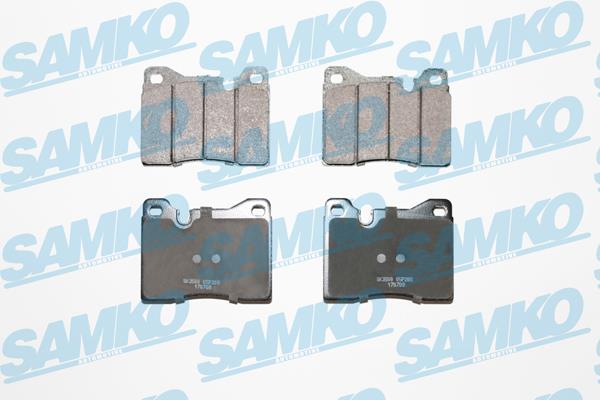 Samko 5SP208 Brake Pad Set, disc brake 5SP208