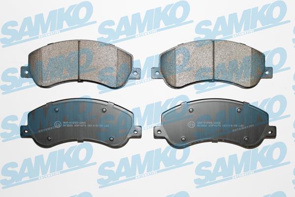Samko 5SP1679 Brake Pad Set, disc brake 5SP1679
