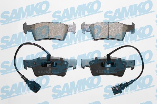 Samko 5SP1667 Brake Pad Set, disc brake 5SP1667