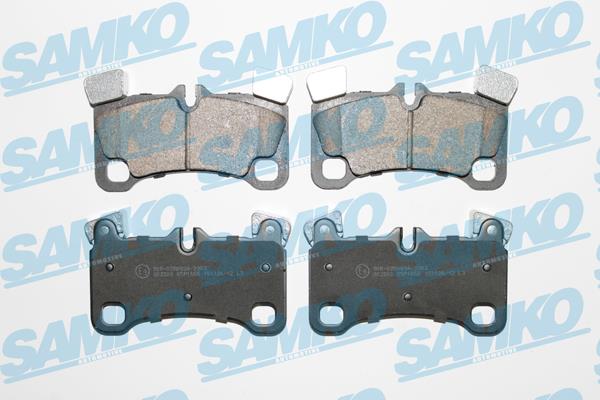 Samko 5SP1655 Brake Pad Set, disc brake 5SP1655