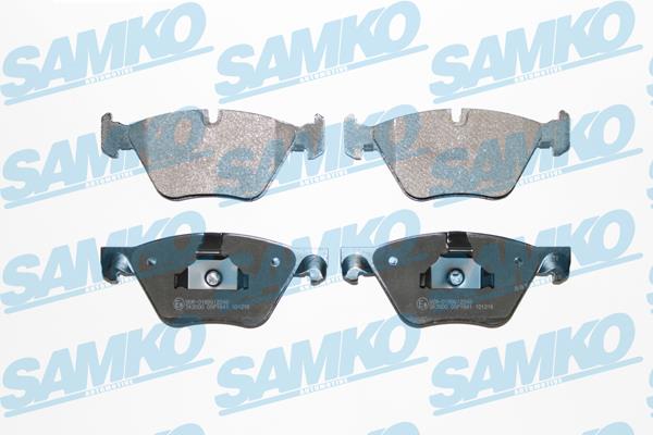 Samko 5SP1641 Brake Pad Set, disc brake 5SP1641