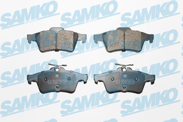 Samko 5SP1637 Brake Pad Set, disc brake 5SP1637