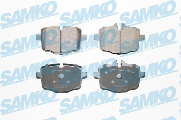 Samko 5SP1631 Brake Pad Set, disc brake 5SP1631