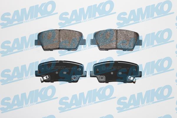 Samko 5SP1625 Brake Pad Set, disc brake 5SP1625