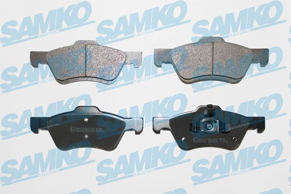 Samko 5SP1622 Brake Pad Set, disc brake 5SP1622