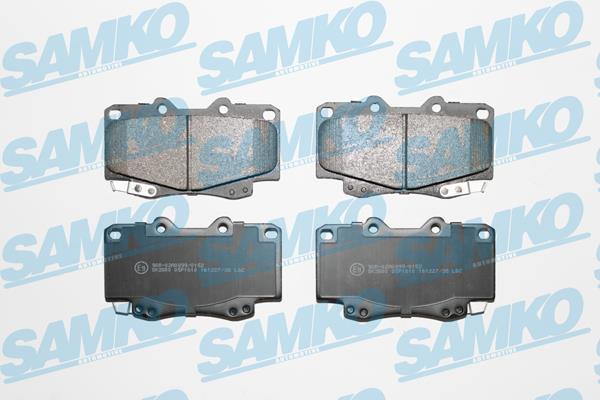 Samko 5SP1610 Brake Pad Set, disc brake 5SP1610