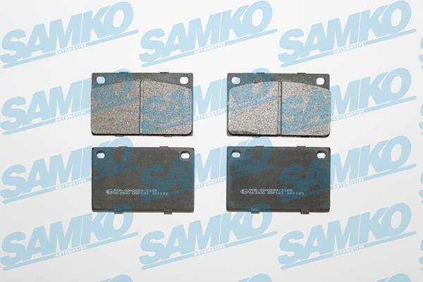 Samko 5SP161 Brake Pad Set, disc brake 5SP161