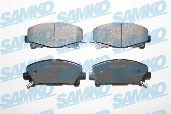 Samko 5SP1607 Brake Pad Set, disc brake 5SP1607