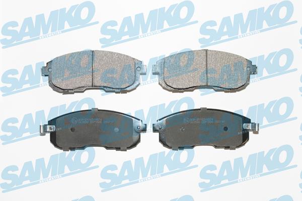 Samko 5SP1606 Brake Pad Set, disc brake 5SP1606
