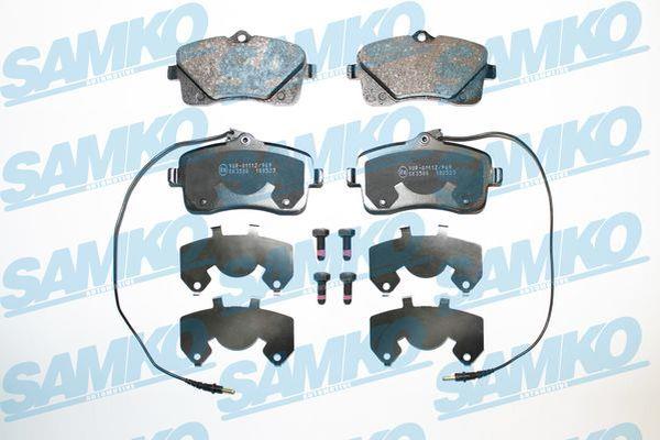 Samko 5SP1601 Brake Pad Set, disc brake 5SP1601