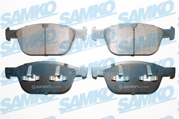 Samko 5SP1597 Brake Pad Set, disc brake 5SP1597