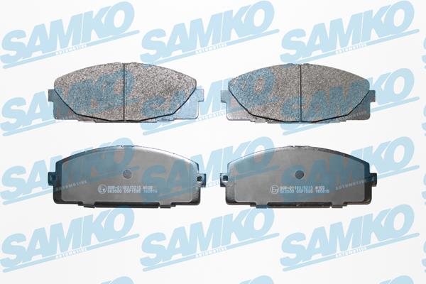 Samko 5SP1595 Brake Pad Set, disc brake 5SP1595
