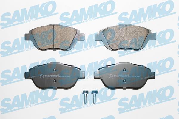 Samko 5SP1590 Brake Pad Set, disc brake 5SP1590