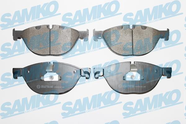 Samko 5SP1582 Brake Pad Set, disc brake 5SP1582