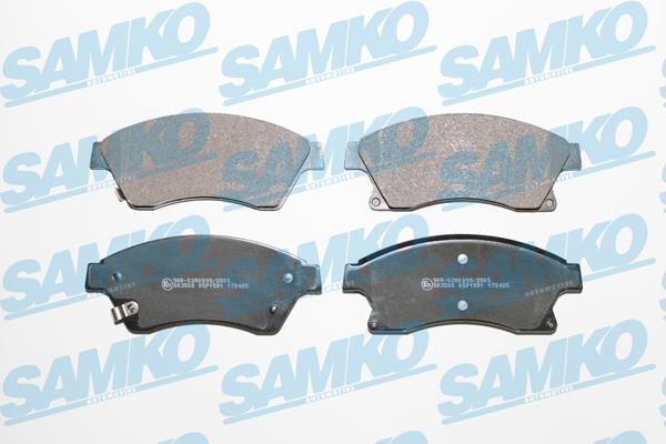 Samko 5SP1581 Brake Pad Set, disc brake 5SP1581