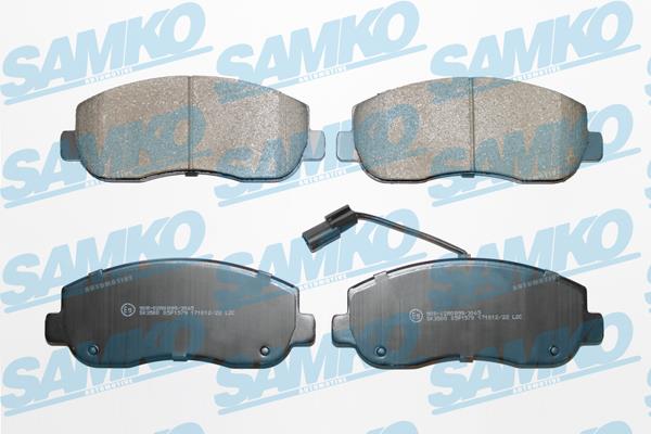 Samko 5SP1579 Brake Pad Set, disc brake 5SP1579