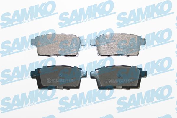 Samko 5SP1572 Brake Pad Set, disc brake 5SP1572