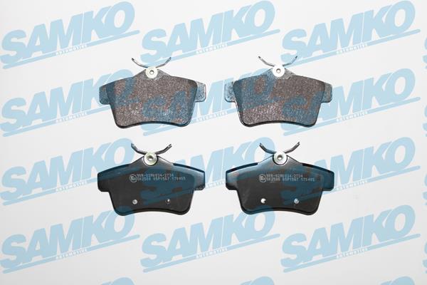 Samko 5SP1567 Brake Pad Set, disc brake 5SP1567