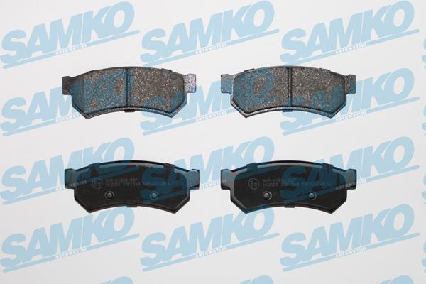 Samko 5SP1564 Brake Pad Set, disc brake 5SP1564